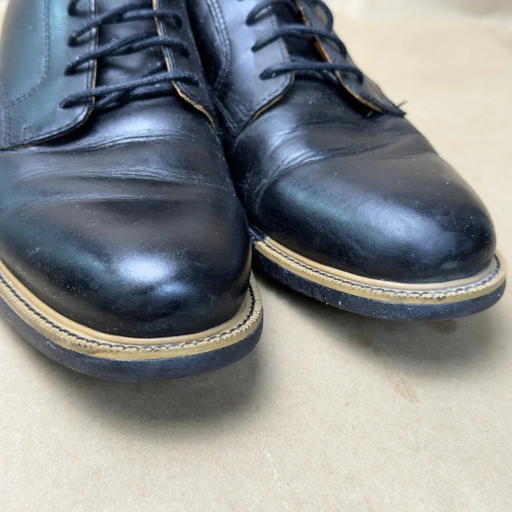 Cole‎ Haan Grand.OS Mens C22001 Black Leather Derby Shoes Size 8 M